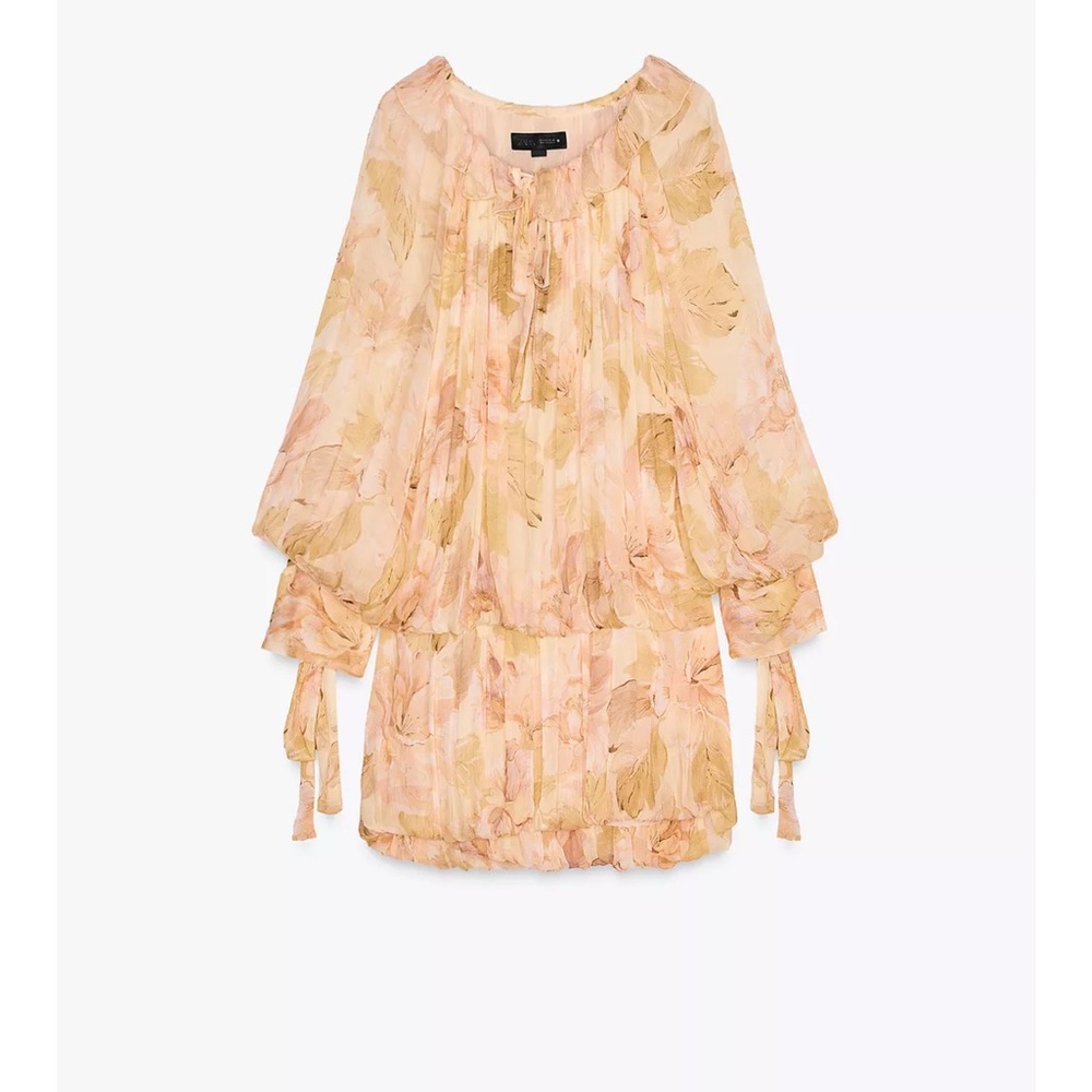 ZARA ZW Collection Floral Dress